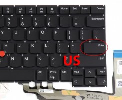 Tastatura Lenovo ThinkPad T14P GEN 1 iluminata layout US fara rama enter mic
