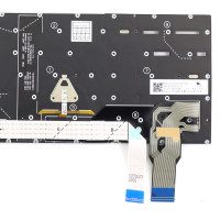 Tastatura Neagra Lenovo ThinkPad P1 Gen 6 iluminata layout US fara rama enter mic