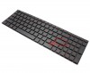 Tastatura Asus VivoBook X202 Neagra cu Taste Rosii. Keyboard Asus VivoBook X202. Tastaturi laptop Asus VivoBook X202. Tastatura notebook Asus VivoBook X202