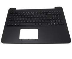 Tastatura Asus F554L cu Palmrest negru. Keyboard Asus F554L cu Palmrest negru. Tastaturi laptop Asus F554L cu Palmrest negru. Tastatura notebook Asus F554L cu Palmrest negru