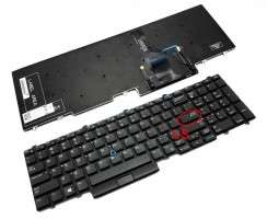 Tastatura Dell Precision 3520 iluminata. Keyboard Dell Precision 3520. Tastaturi laptop Dell Precision 3520. Tastatura notebook Dell Precision 3520