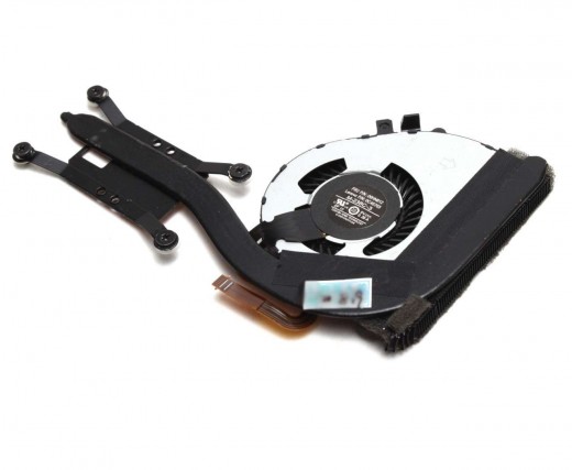Cooler laptop Lenovo 0C45703 cu heatpipe. Ventilator procesor Lenovo 0C45703. Sistem racire laptop Lenovo 0C45703