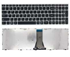 Tastatura Lenovo T6G1-US  Rama Argintie. Keyboard Lenovo T6G1-US  Rama Argintie. Tastaturi laptop Lenovo T6G1-US  Rama Argintie. Tastatura notebook Lenovo T6G1-US  Rama Argintie