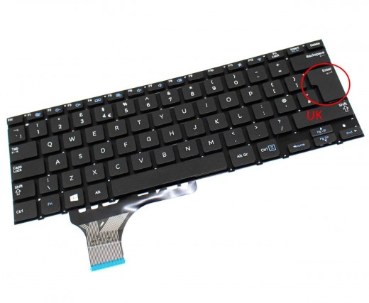 Tastatura Samsung  NP530U3C neagra. Keyboard Samsung  NP530U3C. Tastaturi laptop Samsung  NP530U3C. Tastatura notebook Samsung  NP530U3C