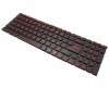 Tastatura MSI GE63 Raider 8RE Rosie iluminata. Keyboard MSI GE63 Raider 8RE. Tastaturi laptop MSI GE63 Raider 8RE. Tastatura notebook MSI GE63 Raider 8RE