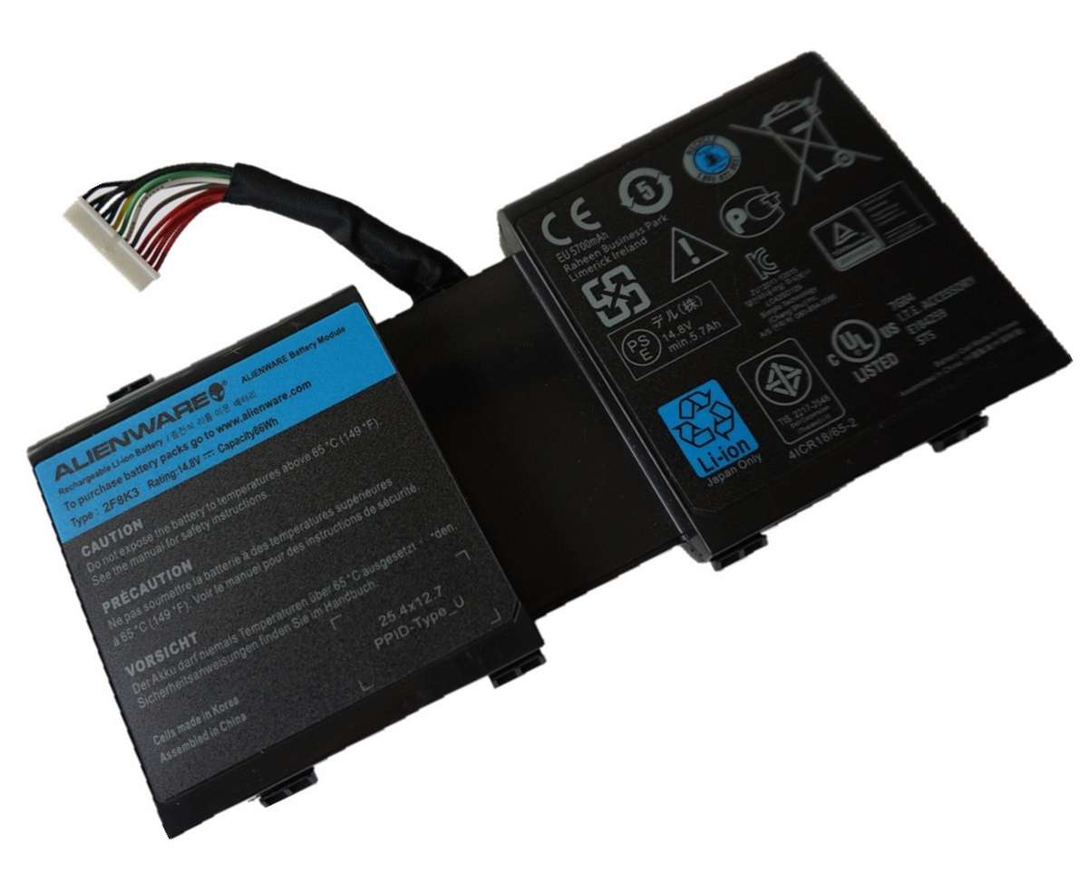 Baterie Alienware KJ2PX Originala DELL imagine noua reconect.ro