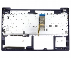 Tastatura Lenovo AP1K7000530 Gri cu Palmrest Gri iluminata backlit