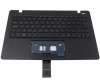 Tastatura Asus  X200LA neagra cu Palmrest negru. Keyboard Asus  X200LA neagra cu Palmrest negru. Tastaturi laptop Asus  X200LA neagra cu Palmrest negru. Tastatura notebook Asus  X200LA neagra cu Palmrest negru