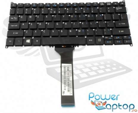 Tastatura Acer Aspire V5-132P iluminata. Keyboard Acer Aspire V5-132P. Tastaturi laptop Acer Aspire V5-132P. Tastatura notebook Acer Aspire V5-132P