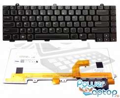 Tastatura Dell  2M4NW iluminata backlit. Keyboard Dell  2M4NW iluminata backlit. Tastaturi laptop Dell  2M4NW iluminata backlit. Tastatura notebook Dell  2M4NW iluminata backlit