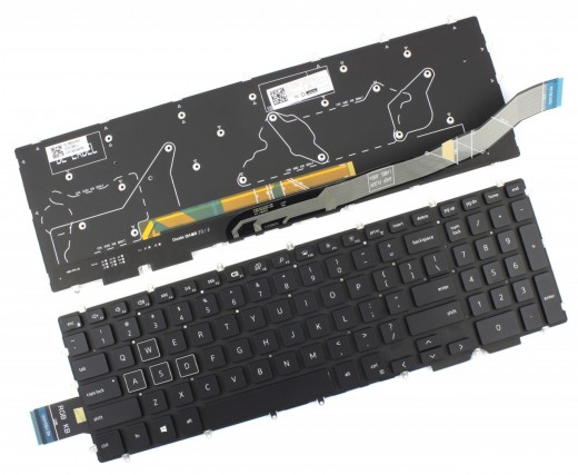 Tastatura Dell Gaming G5 5590 iluminata backlit. Keyboard Dell Gaming G5 5590 iluminata backlit. Tastaturi laptop Dell Gaming G5 5590 iluminata backlit. Tastatura notebook Dell Gaming G5 5590 iluminata backlit