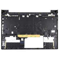 Tastatura HP AP7ID000870 Neagra cu Palmrest Negru fara TouchPad iluminata backlit