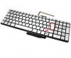 Tastatura HP V140646DK1 ARGINTIE iluminata. Keyboard HP V140646DK1. Tastaturi laptop HP V140646DK1. Tastatura notebook HP V140646DK1