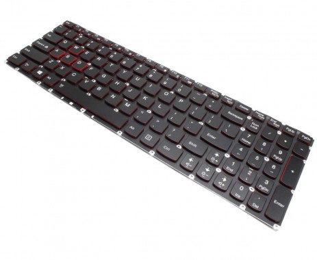 Tastatura Lenovo Y700-15ISK iluminata. Keyboard Lenovo Y700-15ISK. Tastaturi laptop Lenovo Y700-15ISK. Tastatura notebook Lenovo Y700-15ISK
