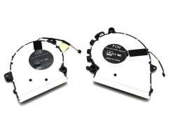 Sistem coolere laptop Lenovo DFS150705BR0T. Ventilatoare procesor Lenovo DFS150705BR0T. Sistem racire laptop Lenovo DFS150705BR0T