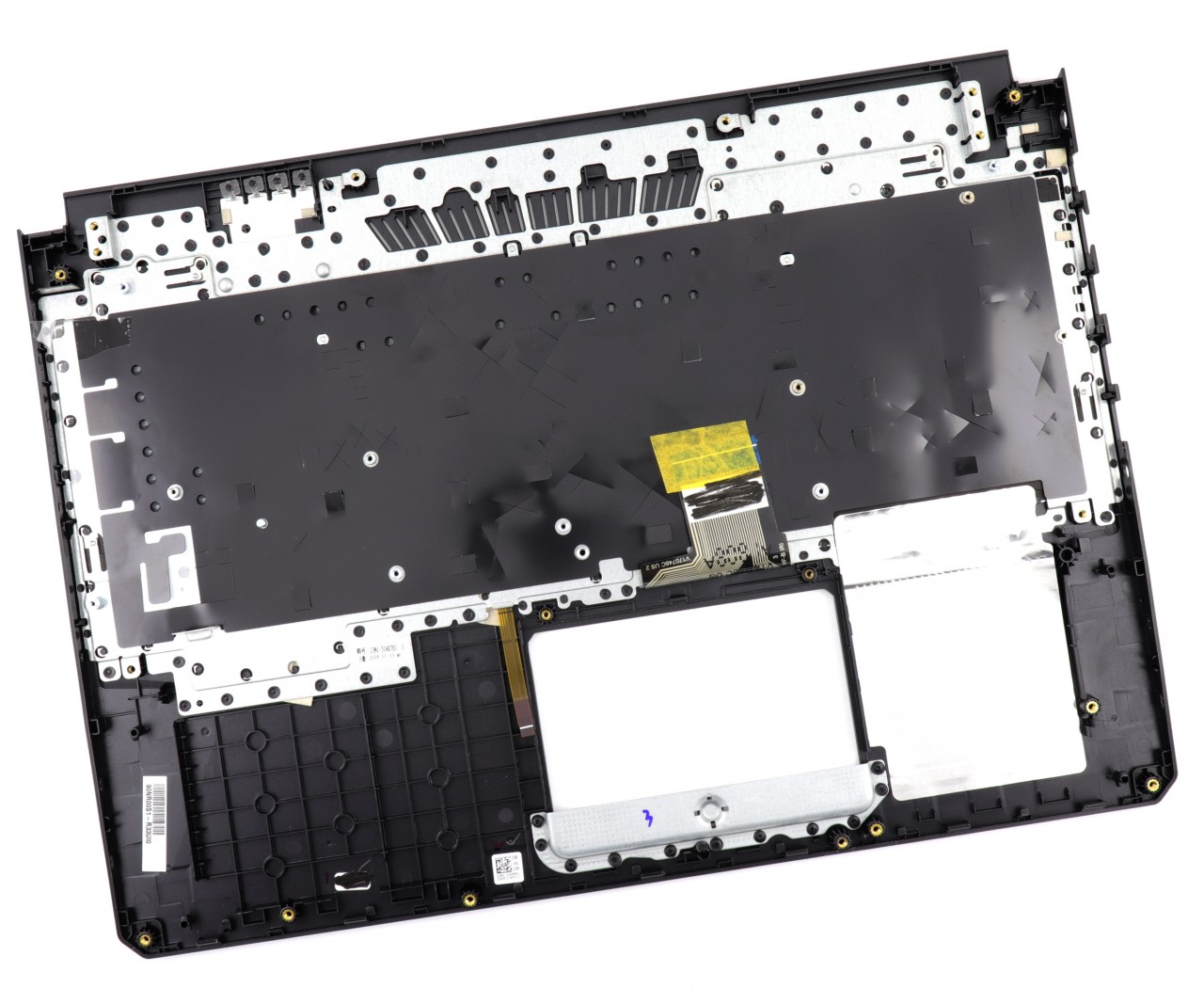Tastatura Asus ROG TUF FX505DU Neagra cu Palmrest Negru iluminata alb backlit