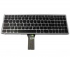 Tastatura Lenovo  25212979 rama gri iluminata backlit. Keyboard Lenovo  25212979 rama gri. Tastaturi laptop Lenovo  25212979 rama gri. Tastatura notebook Lenovo  25212979 rama gri
