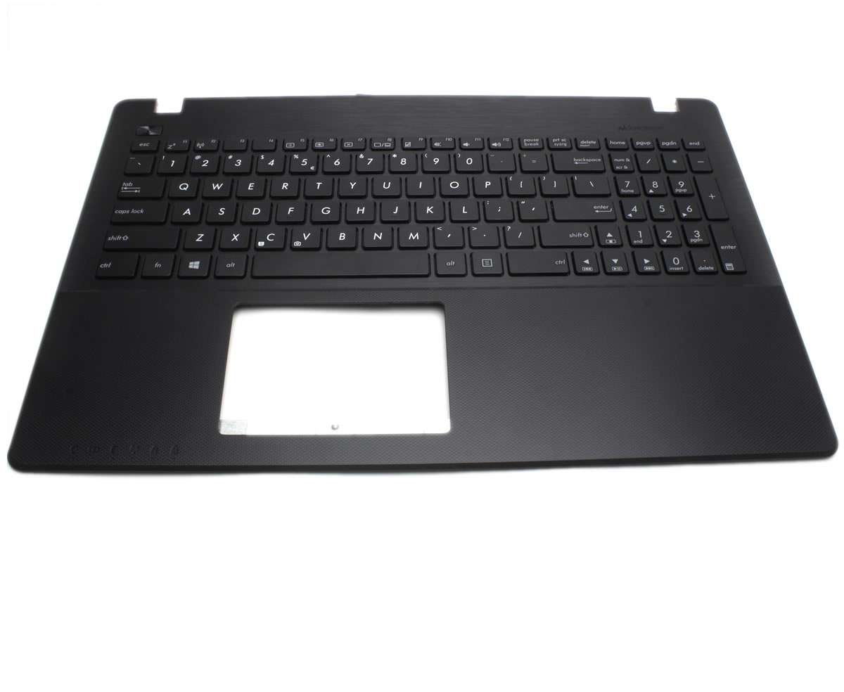 Tastatura Asus F550CA neagra cu Palmrest negru