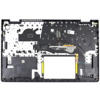 Tastatura Dell Vostro 3520 Neagra cu Palmrest Negru fara TouchPad iluminata backlit