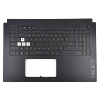 Tastatura Asus TUF FA707RE Neagra cu Palmrest Negru fara TouchPad iluminata backlit. Keyboard Asus TUF FA707RE Neagra cu Palmrest Negru fara TouchPad. Tastaturi laptop Asus TUF FA707RE Neagra cu Palmrest Negru fara TouchPad. Tastatura notebook Asus TUF FA707RE Neagra cu Palmrest Negru fara TouchPad