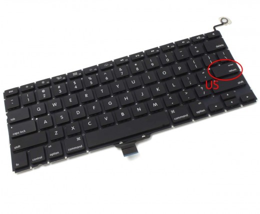 Tastatura Apple MacBook A1342 2010. Keyboard Apple MacBook A1342 2010. Tastaturi laptop Apple MacBook A1342 2010. Tastatura notebook Apple MacBook A1342 2010
