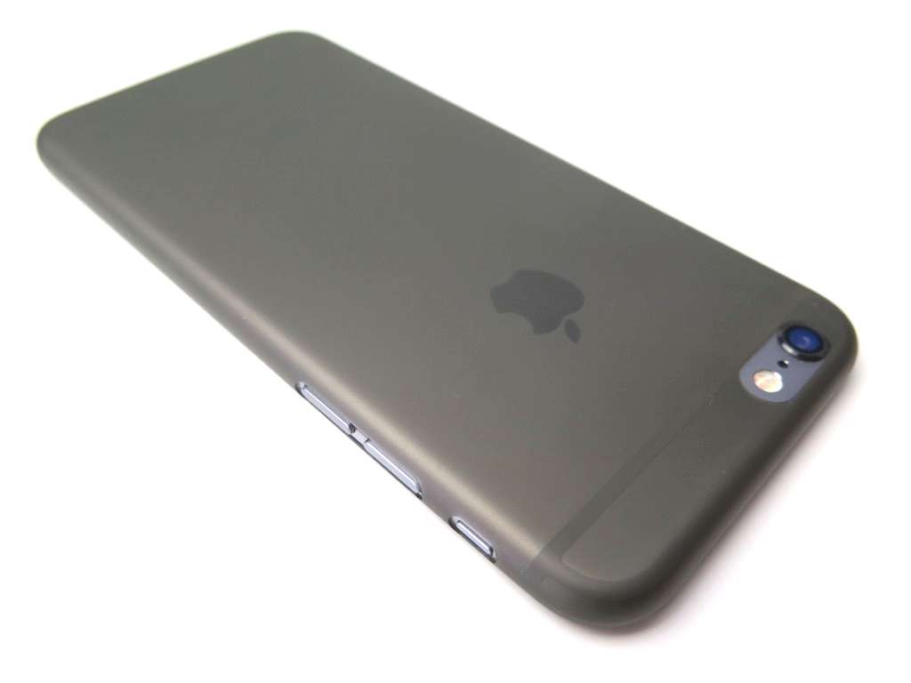 Husa protectie iPhone 6s Plus PWR Perfect Fit Ultra Slim Neagra 2mm plastic dur
