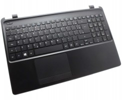 Tastatura Acer 60.4YU09.011 Neagra cu Palmrest Negru si TouchPad. Keyboard Acer 60.4YU09.011 Neagra cu Palmrest Negru si TouchPad. Tastaturi laptop Acer 60.4YU09.011 Neagra cu Palmrest Negru si TouchPad. Tastatura notebook Acer 60.4YU09.011 Neagra cu Palmrest Negru si TouchPad