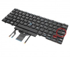 Tastatura Dell Latitude 5480 iluminata. Keyboard Dell Latitude 5480. Tastaturi laptop Dell Latitude 5480. Tastatura notebook Dell Latitude 5480