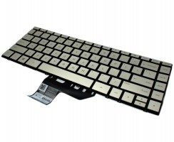Tastatura HP 920746-001 Aurie iluminata backlit. Keyboard HP 920746-001 Aurie. Tastaturi laptop HP 920746-001 Aurie. Tastatura notebook HP 920746-001 Aurie