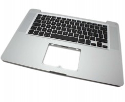 Tastatura Apple MacBook Pro 15 MB986 Neagra cu Palmrest Argintiu. Keyboard Apple MacBook Pro 15 MB986 Neagra cu Palmrest Argintiu. Tastaturi laptop Apple MacBook Pro 15 MB986 Neagra cu Palmrest Argintiu. Tastatura notebook Apple MacBook Pro 15 MB986 Neagra cu Palmrest Argintiu