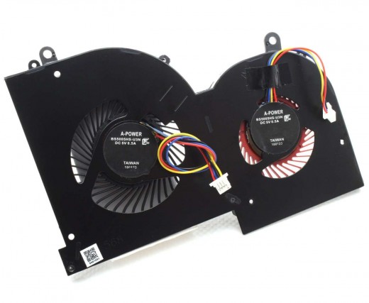 Cooler placa video GPU laptop MSI P65. Ventilator placa video MSI P65.