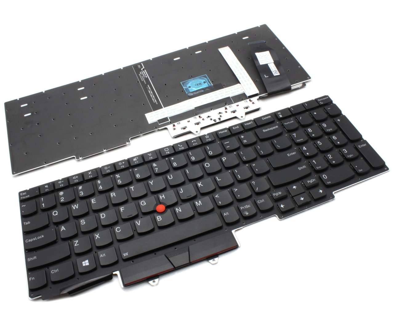 Tastatura Lenovo PK131D72B00 iluminata cu TrackPoint IBM imagine 2022