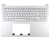 Tastatura Asus VivoBook 16X K3605V Argintie cu Palmrest Argintiu iluminata backlit. Keyboard Asus VivoBook 16X K3605V Argintie cu Palmrest Argintiu. Tastaturi laptop Asus VivoBook 16X K3605V Argintie cu Palmrest Argintiu. Tastatura notebook Asus VivoBook 16X K3605V Argintie cu Palmrest Argintiu