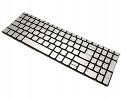 Tastatura Lenovo IdeaPad 3-15ARE05 Argintie iluminata backlit. Keyboard Lenovo IdeaPad 3-15ARE05 Argintie. Tastaturi laptop Lenovo IdeaPad 3-15ARE05 Argintie. Tastatura notebook Lenovo IdeaPad 3-15ARE05 Argintie