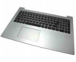 Tastatura Lenovo 5CB0N86384 Gri cu Palmrest Argintiu si TouchPad. Keyboard Lenovo 5CB0N86384 Gri cu Palmrest Argintiu si TouchPad. Tastaturi laptop Lenovo 5CB0N86384 Gri cu Palmrest Argintiu si TouchPad. Tastatura notebook Lenovo 5CB0N86384 Gri cu Palmrest Argintiu si TouchPad