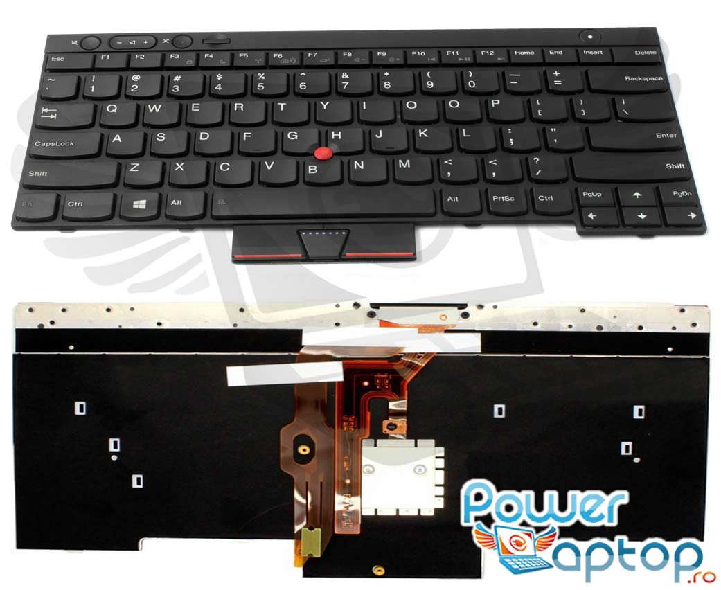 Tastatura Lenovo ThinkPad W530 iluminata backlit backlit imagine 2022