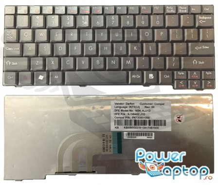 Tastatura Gateway  LT2021U. Keyboard Gateway  LT2021U. Tastaturi laptop Gateway  LT2021U. Tastatura notebook Gateway  LT2021U