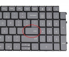 Tastatura Dell Vostro 7620 Gri iluminata backlit