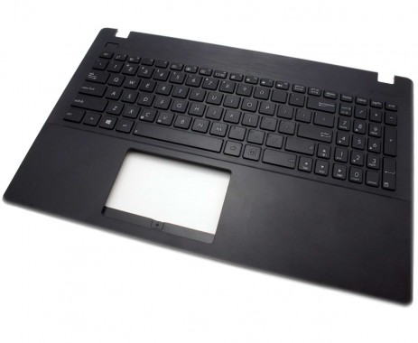 Tastatura Asus  X551MAV neagra cu Palmrest negru. Keyboard Asus  X551MAV neagra cu Palmrest negru. Tastaturi laptop Asus  X551MAV neagra cu Palmrest negru. Tastatura notebook Asus  X551MAV neagra cu Palmrest negru