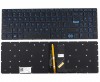 Tastatura Lenovo NSK-BWBBN Neagra cu margini albastre iluminata backlit. Keyboard Lenovo NSK-BWBBN Neagra cu margini albastre. Tastaturi laptop Lenovo NSK-BWBBN Neagra cu margini albastre. Tastatura notebook Lenovo NSK-BWBBN Neagra cu margini albastre