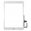 Digitizer Touchscreen Apple iPad 6 A1954 cu buton home si adeziv Alb . Geam Sticla Tableta Apple iPad 6 A1954 cu buton home si adeziv Alb