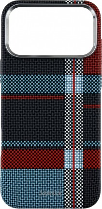 Husa iPhone 17 Pro Sunix Neo Modern Plaid compatibila MagSafe