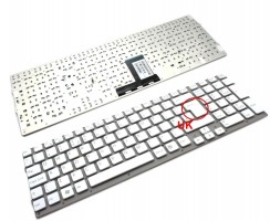 Tastatura Sony Vaio VPC EC390X alba. Keyboard Sony Vaio VPC EC390X. Tastaturi laptop Sony Vaio VPC EC390X. Tastatura notebook Sony Vaio VPC EC390X