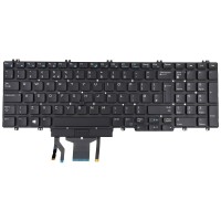 Tastatura Dell Precision 7540 iluminata layout UK fara rama enter mare