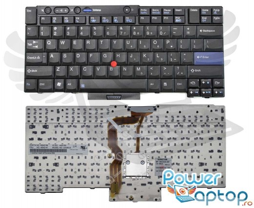 Tastatura IBM ThinkPad T410SI . Keyboard IBM ThinkPad T410SI . Tastaturi laptop IBM ThinkPad T410SI . Tastatura notebook IBM ThinkPad T410SI