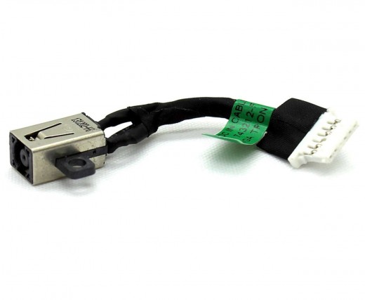 Mufa alimentare HP 743212-FD1 cu fir . DC Jack HP 743212-FD1 cu fir