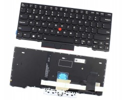 Tastatura Lenovo L14BL-84US Neagra cu TrackPoint iluminata backlit. Keyboard Lenovo L14BL-84US Neagra cu TrackPoint. Tastaturi laptop Lenovo L14BL-84US Neagra cu TrackPoint. Tastatura notebook Lenovo L14BL-84US Neagra cu TrackPoint