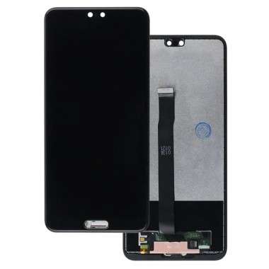 Ansamblu Display LCD + Touchscreen Huawei P20 EML-L29C Black Negru . Ecran + Digitizer Huawei P20 EML-L29C Black Negru