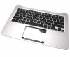 Tastatura Asus ZenBook UX305CA Neagra cu Palmrest Argintiu. Keyboard Asus ZenBook UX305CA Neagra cu Palmrest Argintiu. Tastaturi laptop Asus ZenBook UX305CA Neagra cu Palmrest Argintiu. Tastatura notebook Asus ZenBook UX305CA Neagra cu Palmrest Argintiu
