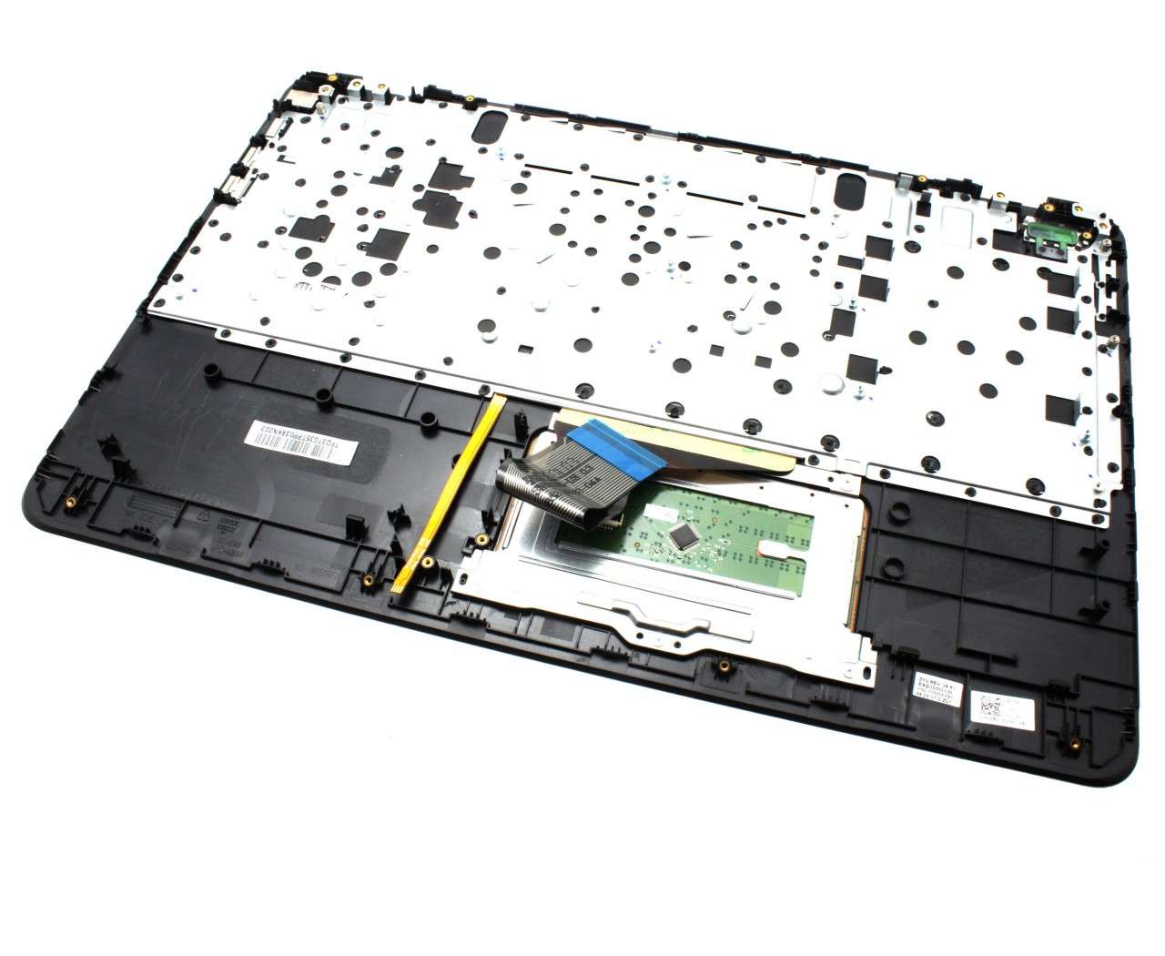 Tastatura HP Pavilion 15-bc400 Neagra cu Palmrest Negru si TouchPad iluminata backlit (Neagra) imagine 2022